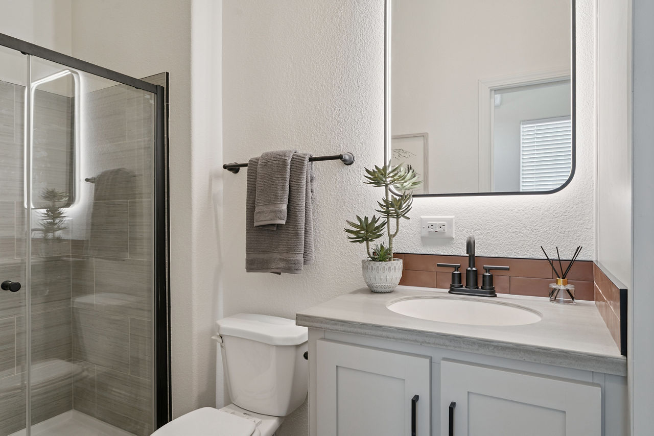 The A-Frame bathroom