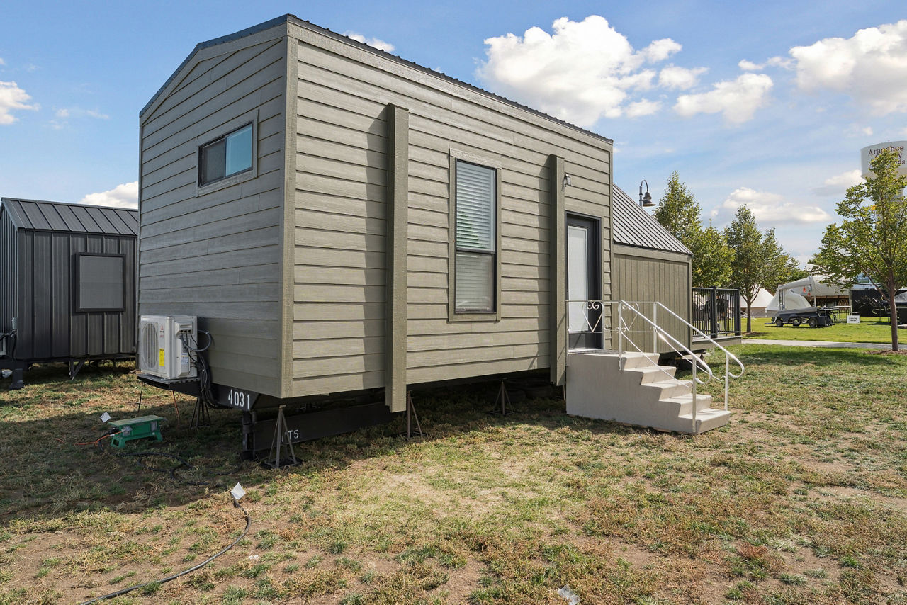 The A-Frame exterior – rear