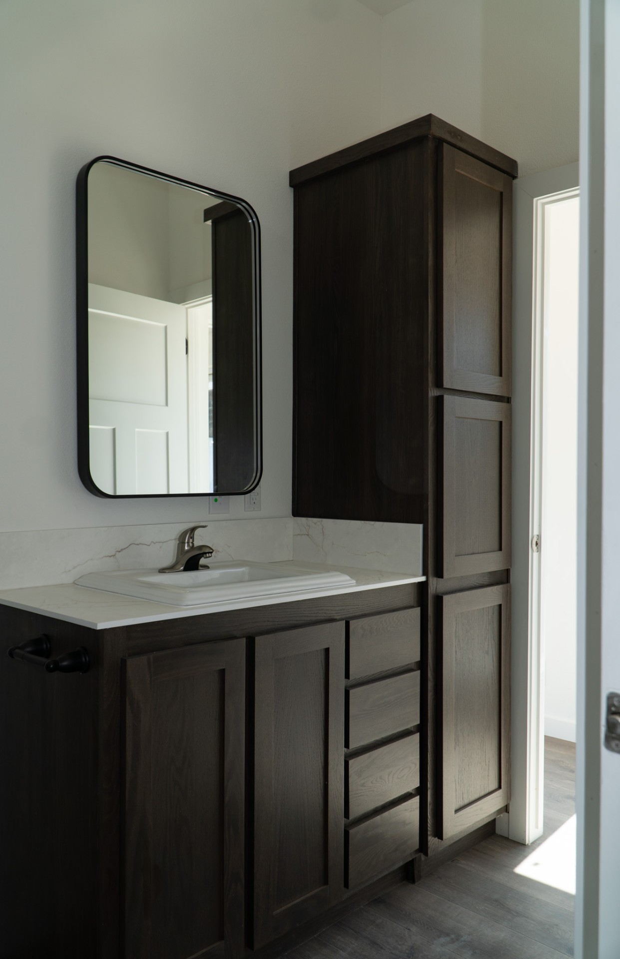 Kitchen with natural light