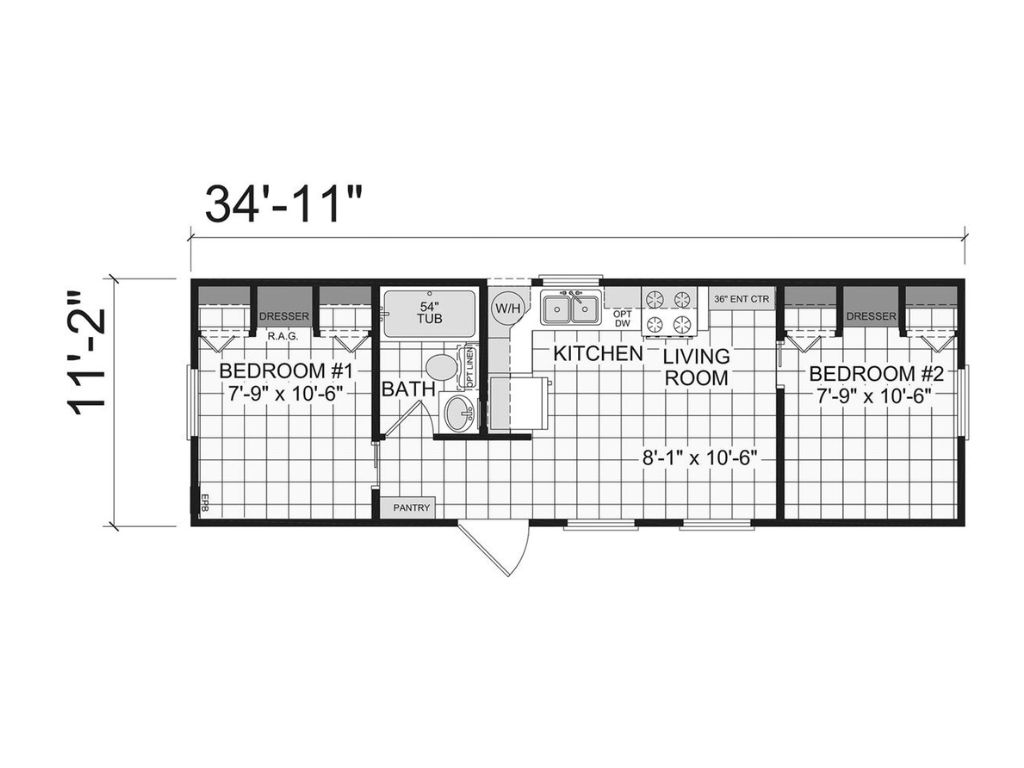 Duo floor plan layout